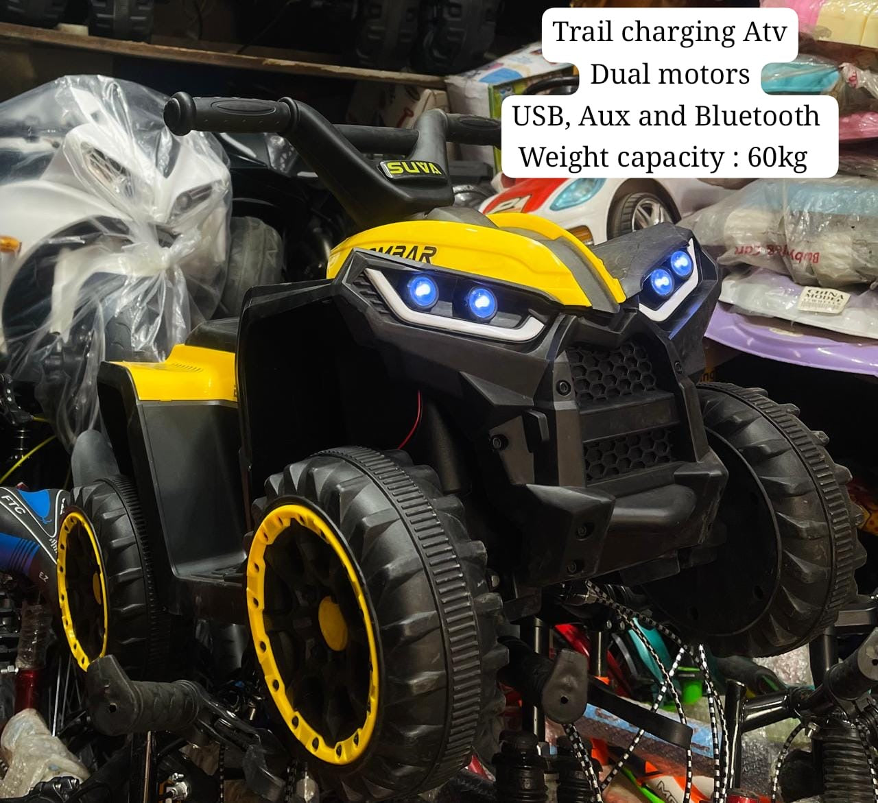 Trail Charging ATV – Dual Motor Power Ride