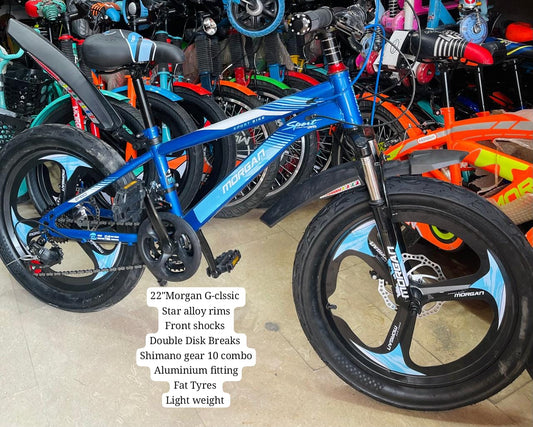Morgan 22" G-Classic Fat Tyre Bike - Lightweight & Geared